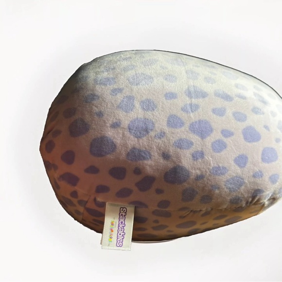 Squishmallows Stackables 12" Pammy Purple Spotted Pig Flower Embroidery 2024 - Picture 9 of 10